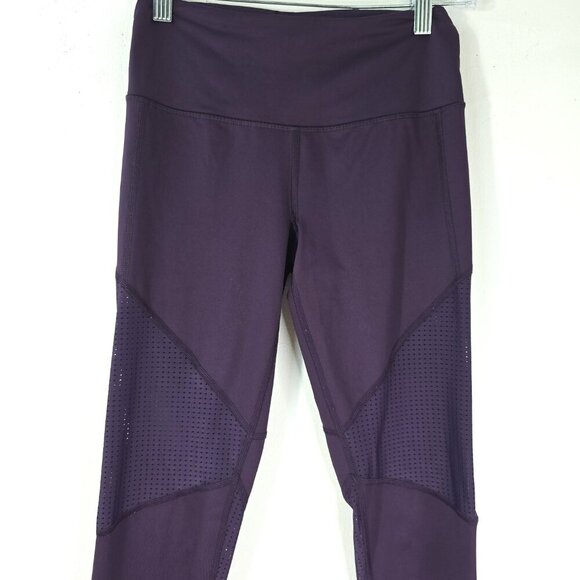 Victoria's Secret Purple Knockout Breathable Mesh Athletic Leggings - Picture 6 of 8